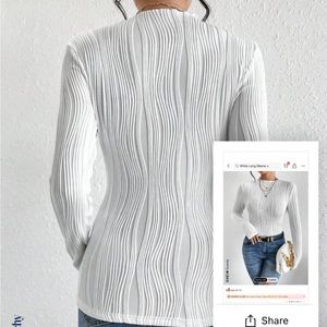 White SHEIN shirt brand new